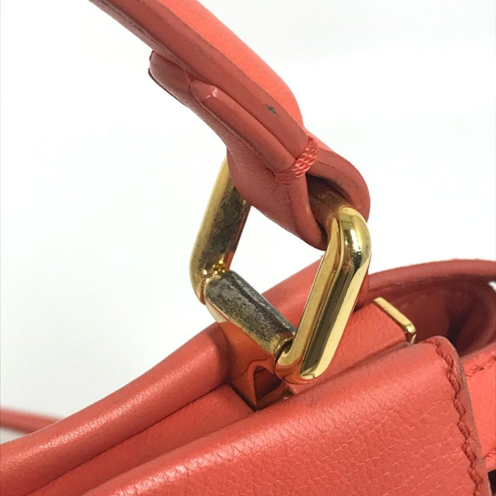 Pink Leather Fendi Handbag
