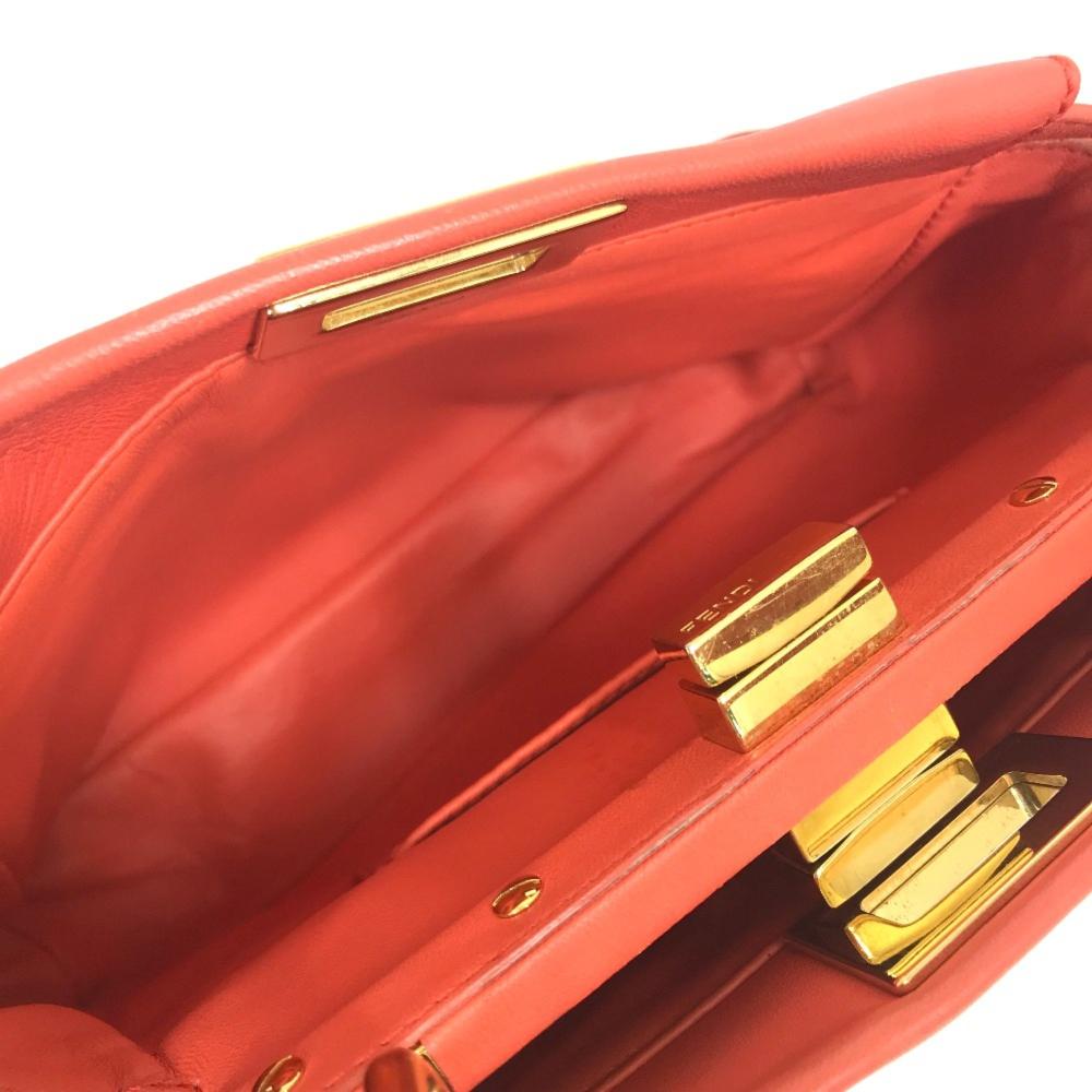 Pink Leather Fendi Handbag