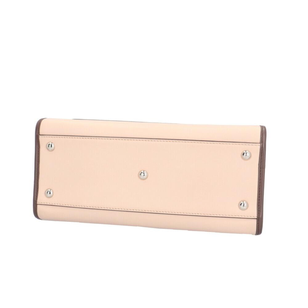 Pink Leather Fendi Handbag