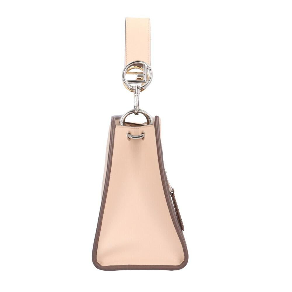 Pink Leather Fendi Handbag