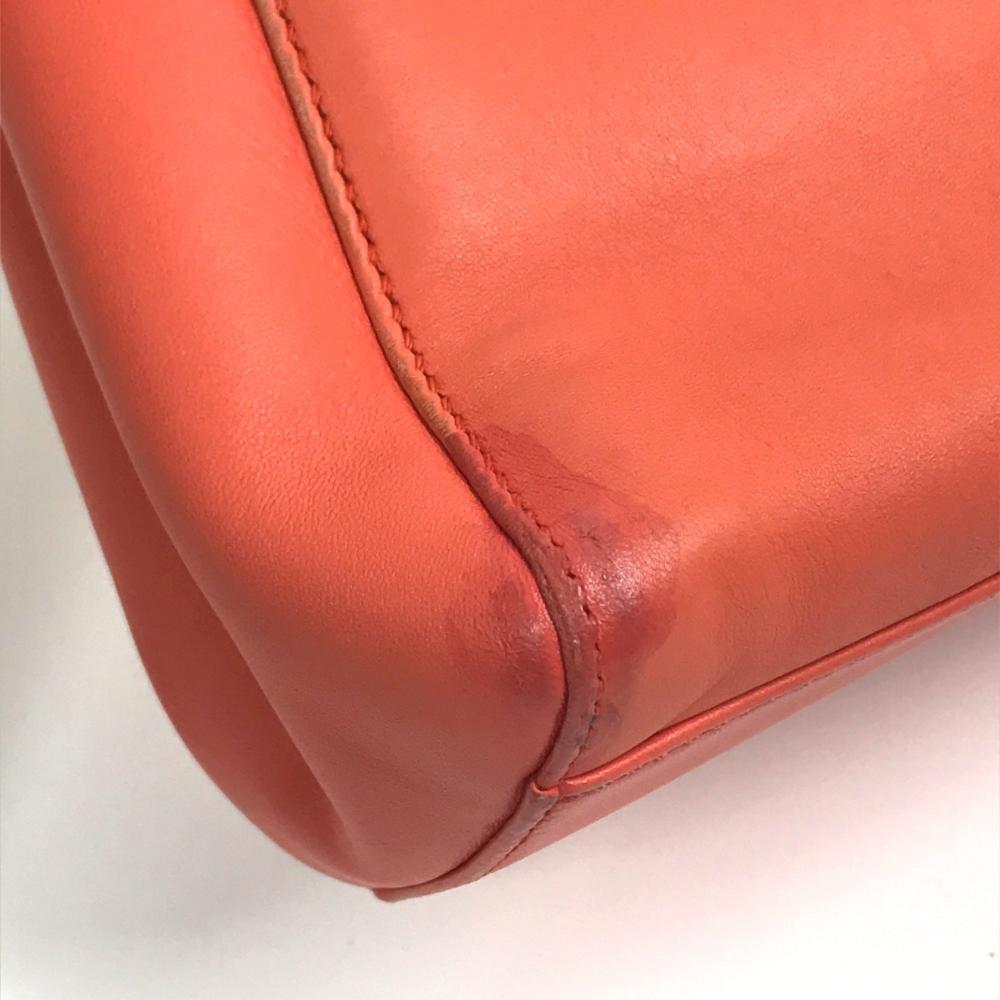 Pink Leather Fendi Handbag