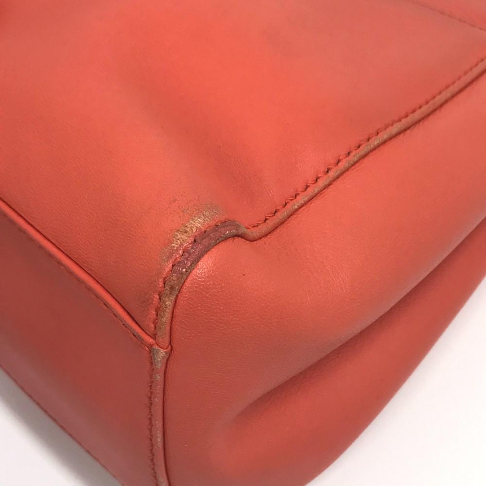 Pink Leather Fendi Handbag