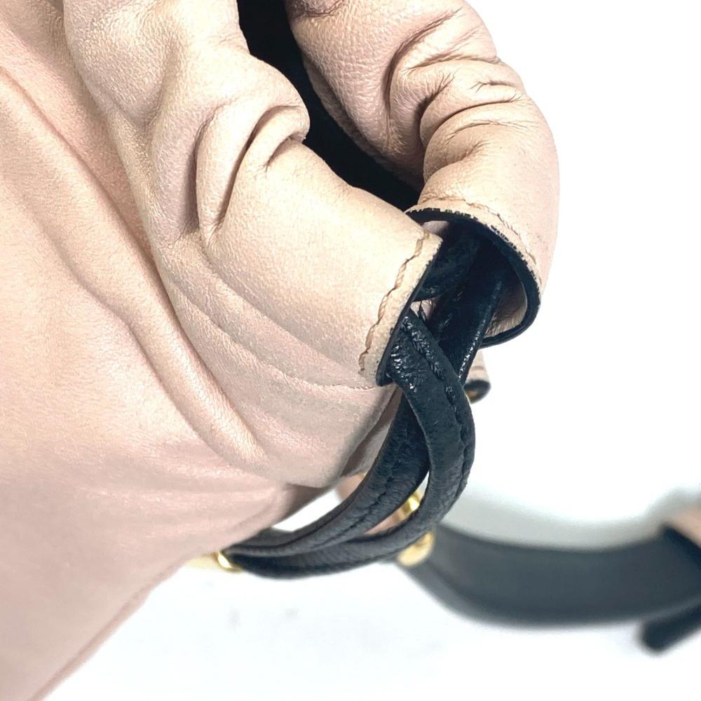Pink Leather Fendi Shoulder Bag