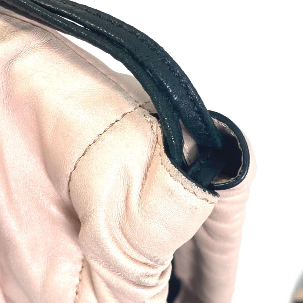 Pink Leather Fendi Shoulder Bag