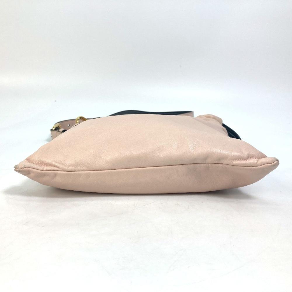 Pink Leather Fendi Shoulder Bag
