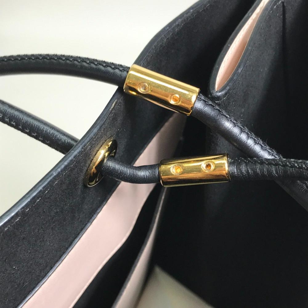 Pink Leather Fendi Tote