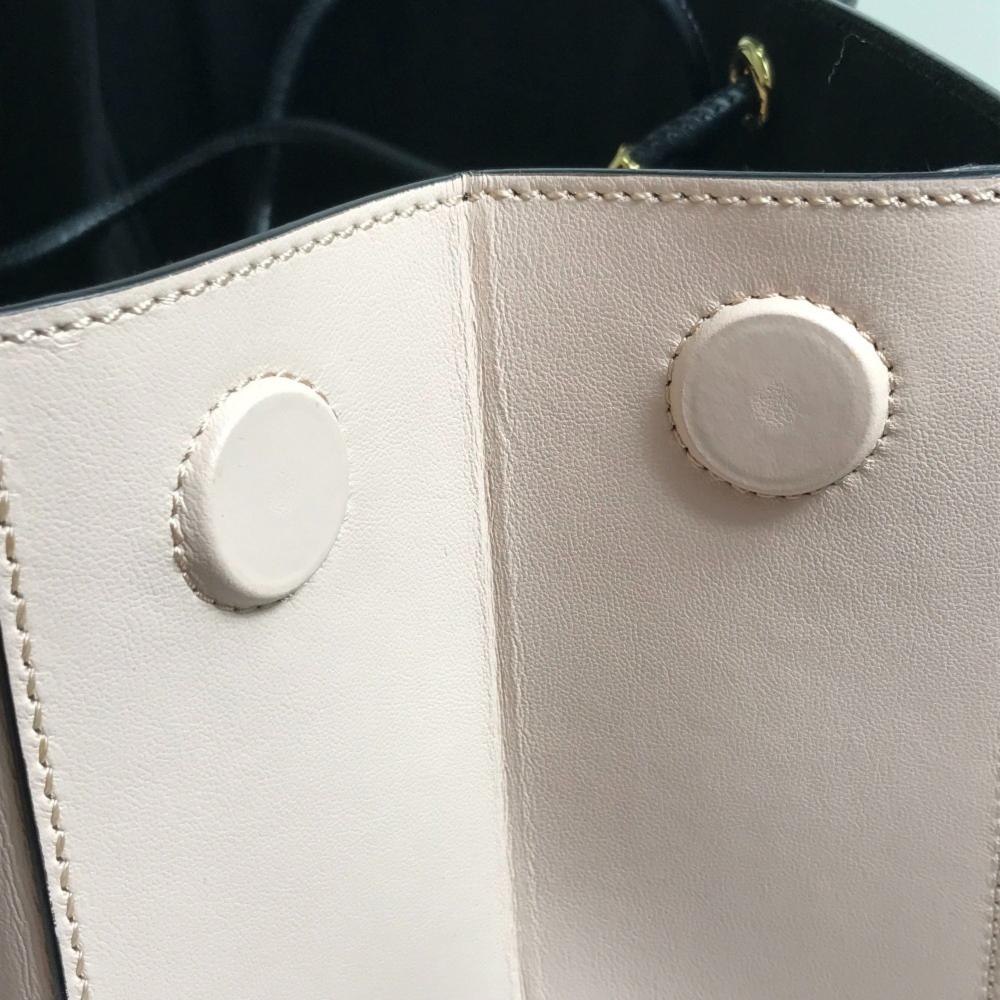 Pink Leather Fendi Tote