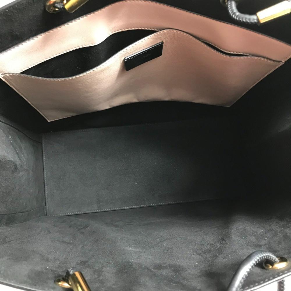 Pink Leather Fendi Tote