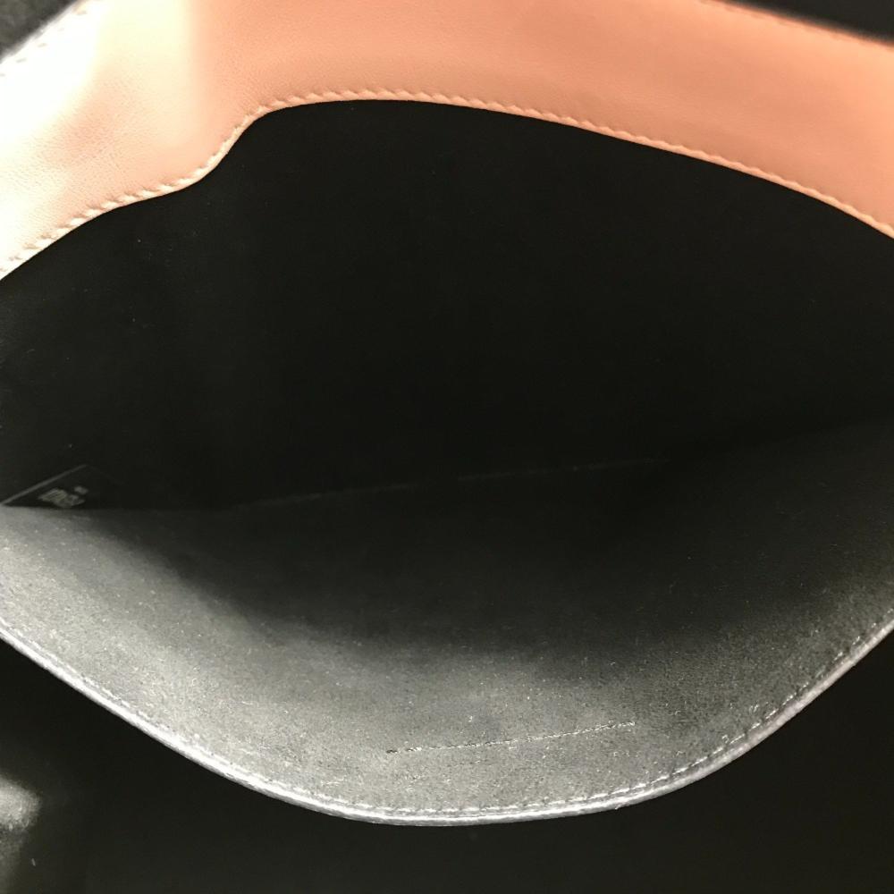 Pink Leather Fendi Tote