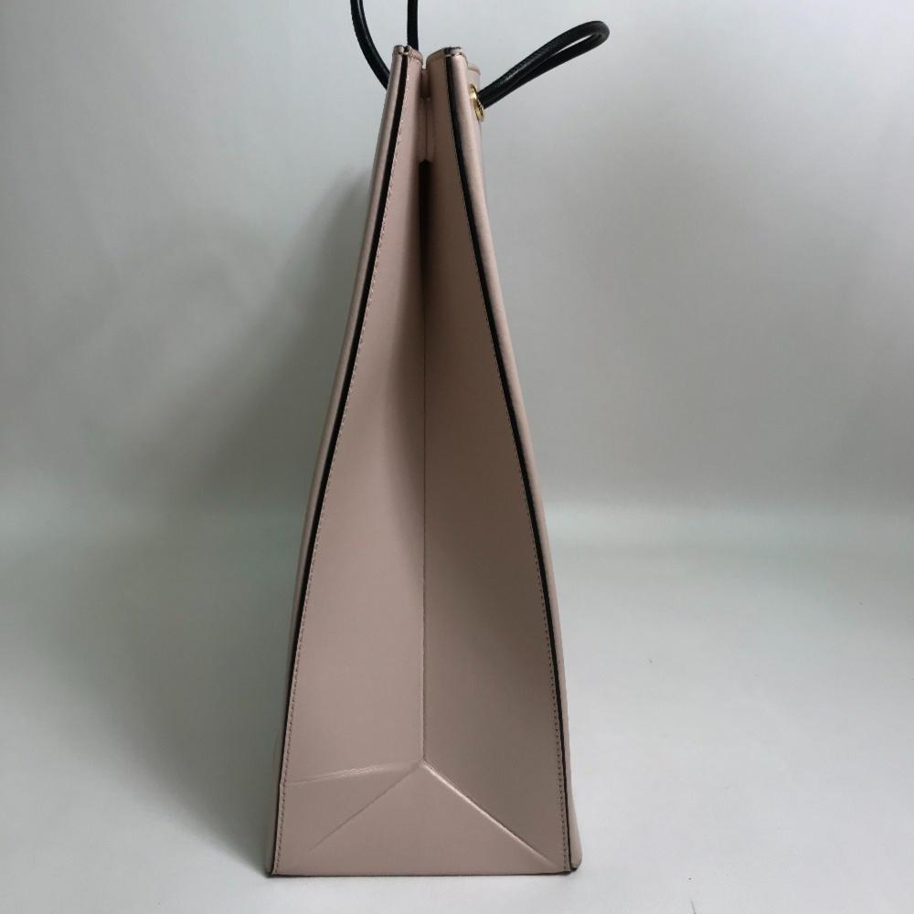 Pink Leather Fendi Tote