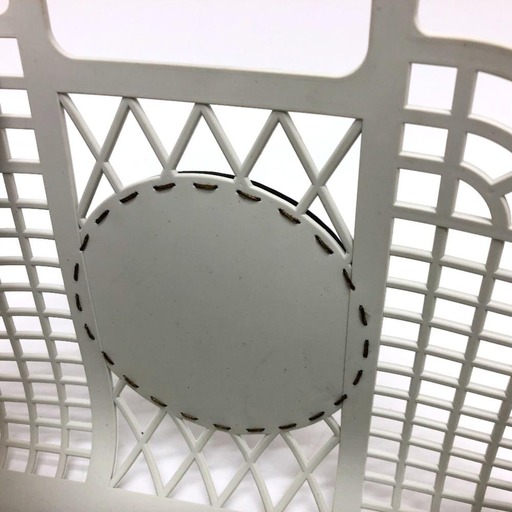 White Canvas Fendi Handbag