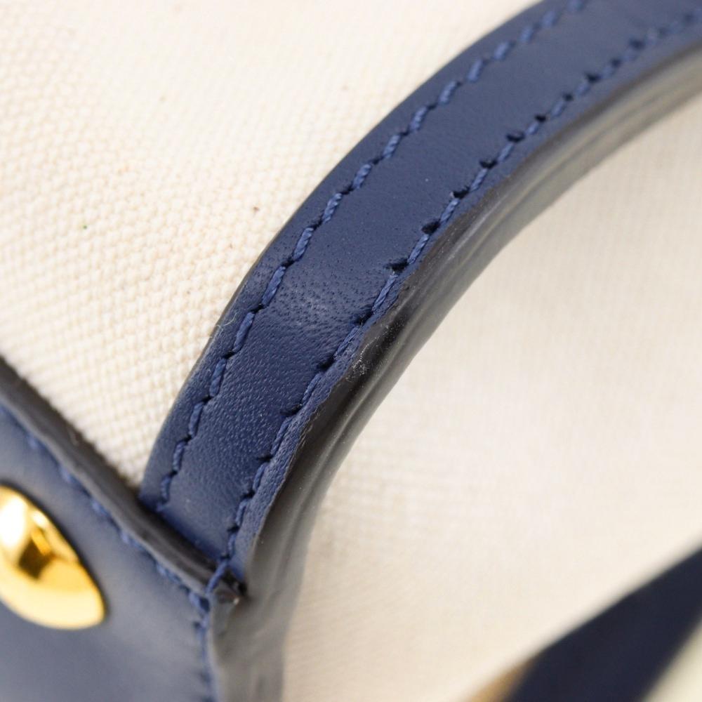 White Canvas Fendi Peekaboo