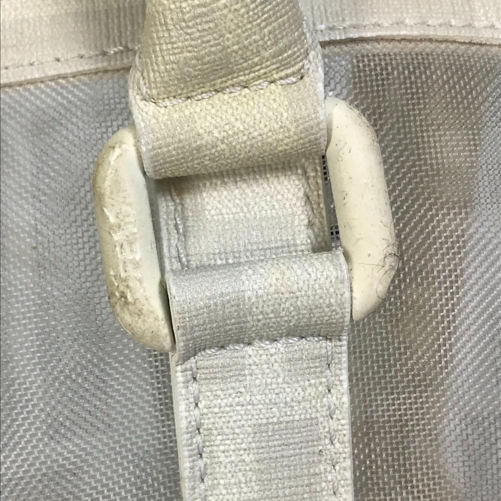 White Leather Fendi Handbag