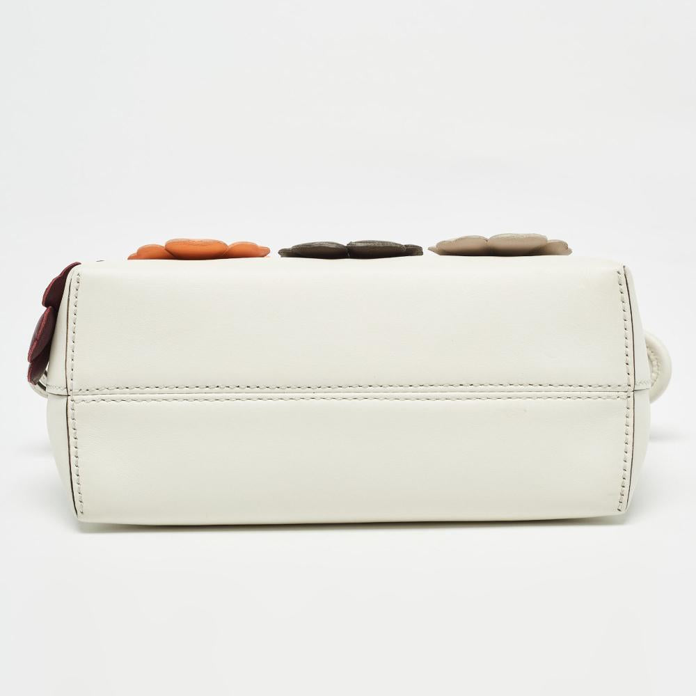White Leather Fendi By The Way