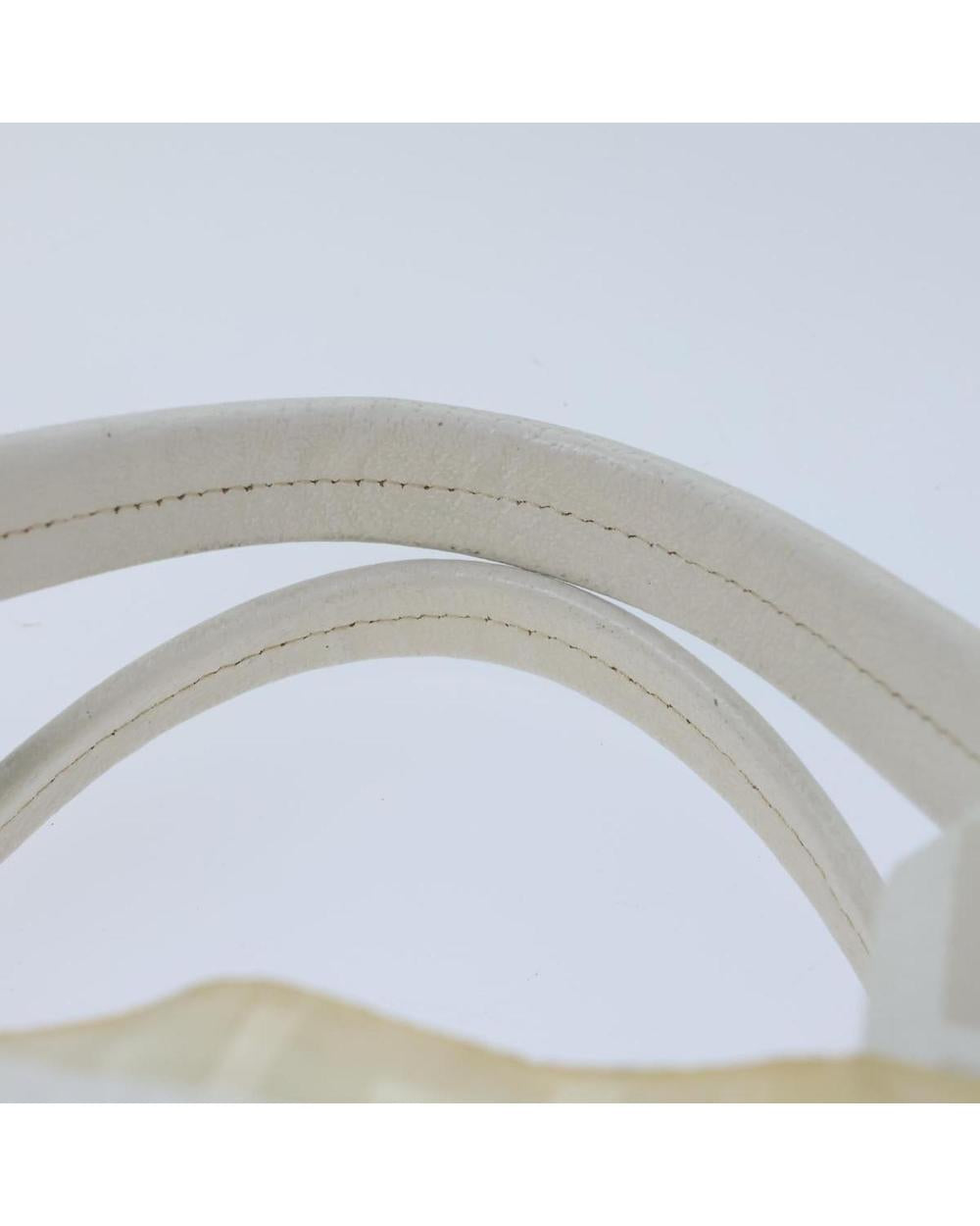 White Nylon Fendi Baguette