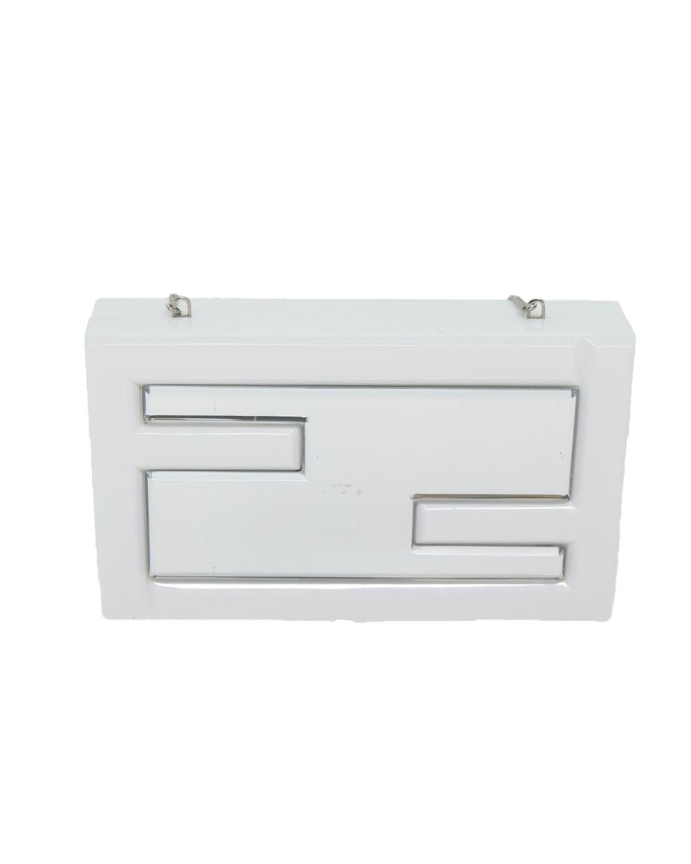 White Plastic Fendi Baguette