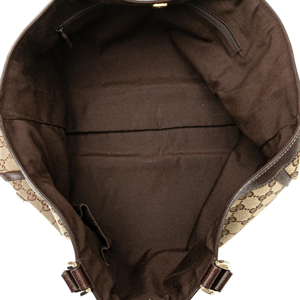 Brown Canvas Gucci Abbey