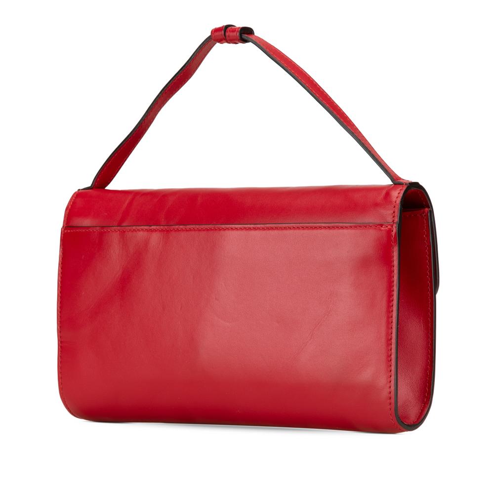 Red Leather Gucci Zumi