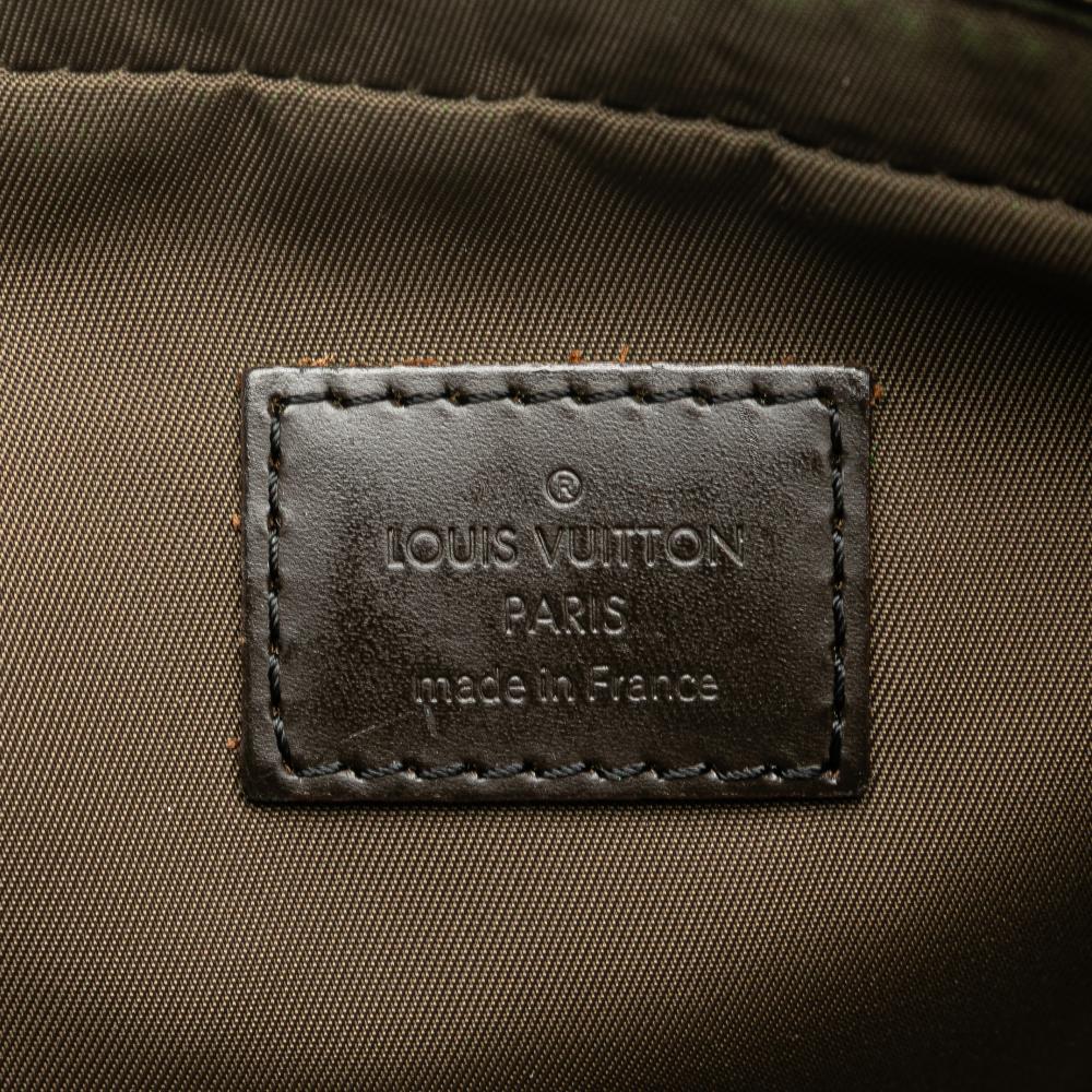 Black Canvas Louis Vuitton Damier Geant Associe