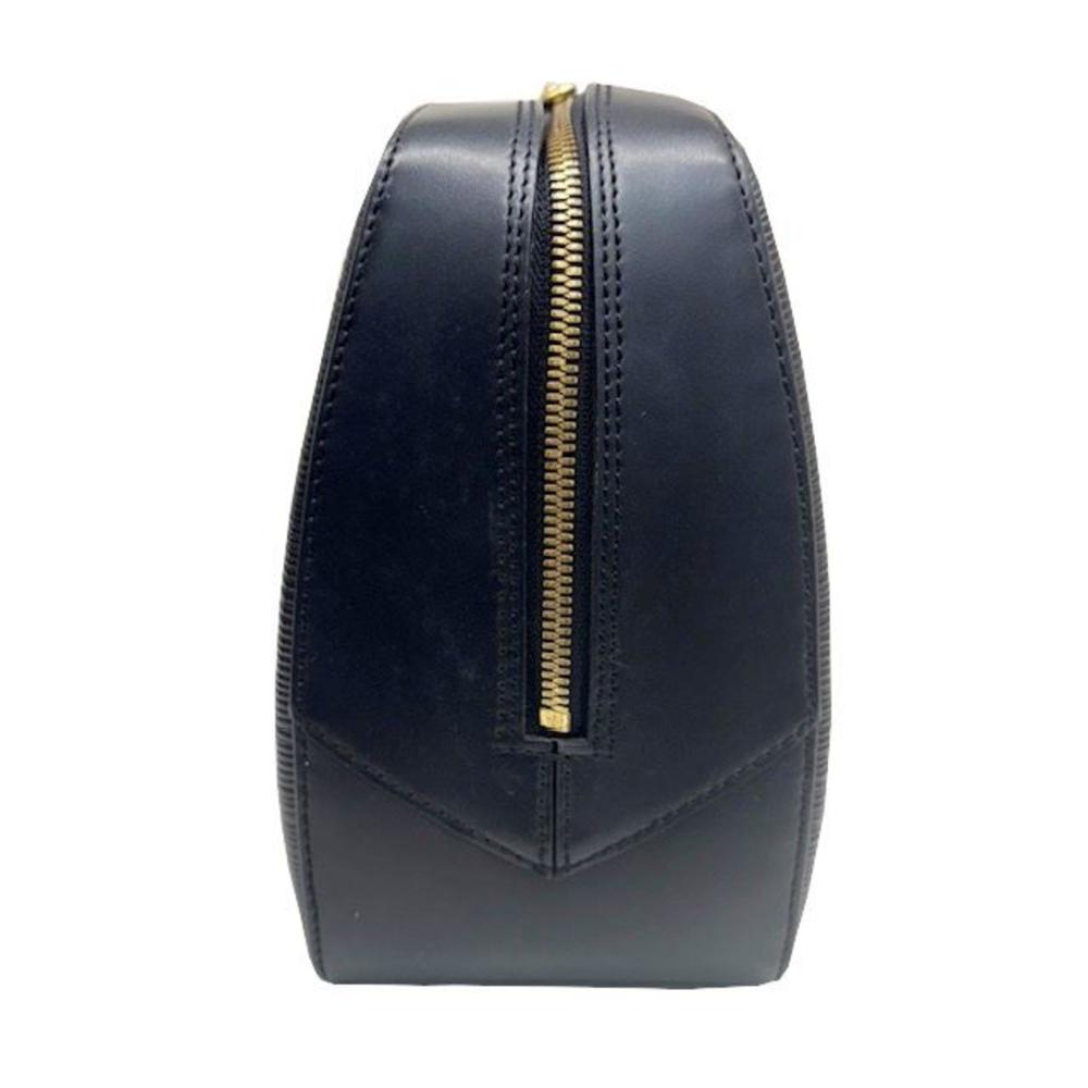 Black Leather Louis Vuitton Sablon