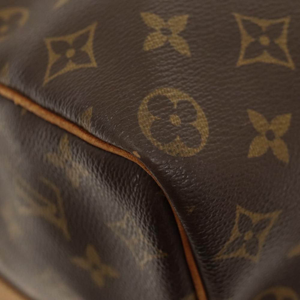 Brown Canvas Louis Vuitton Keepall