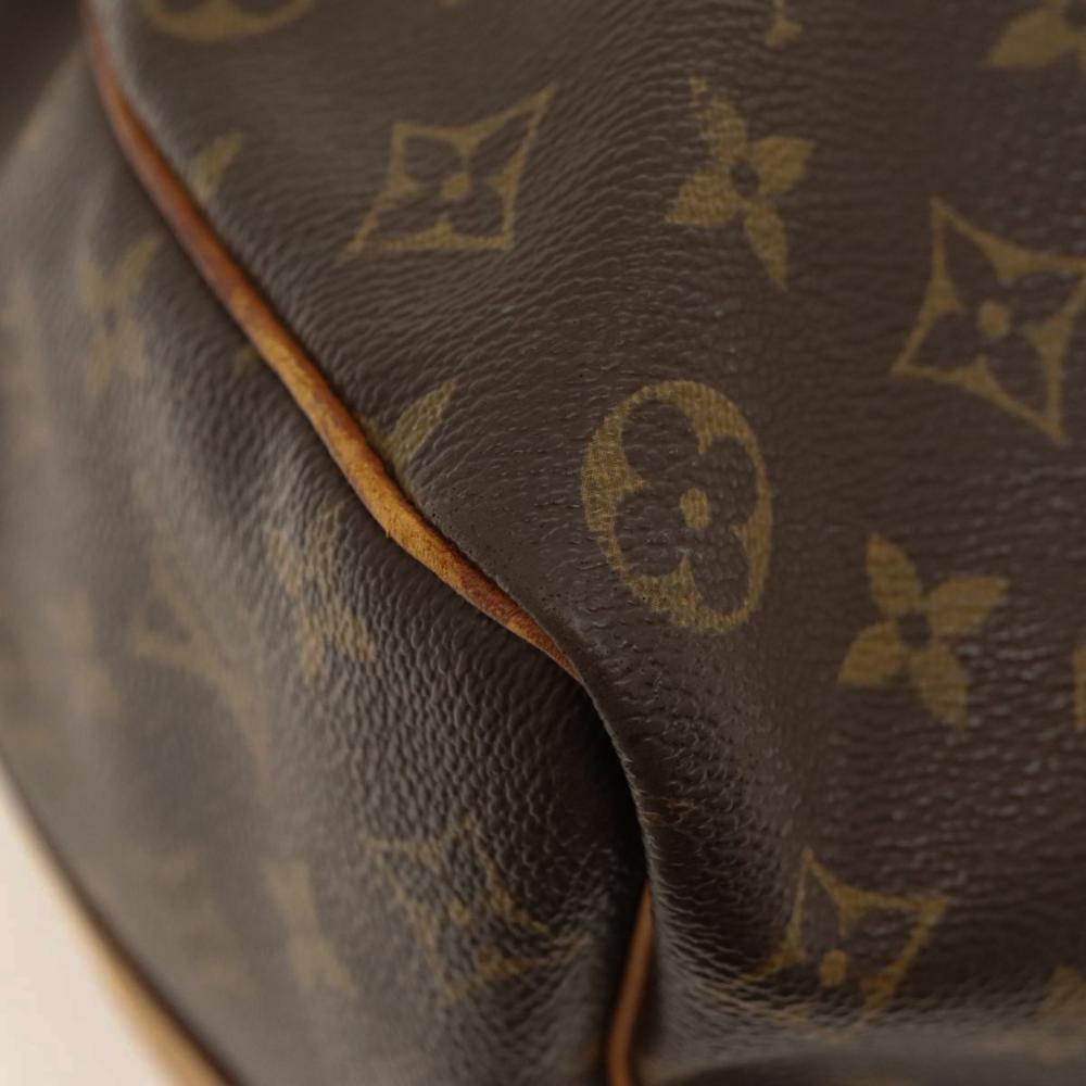 Brown Canvas Louis Vuitton Keepall