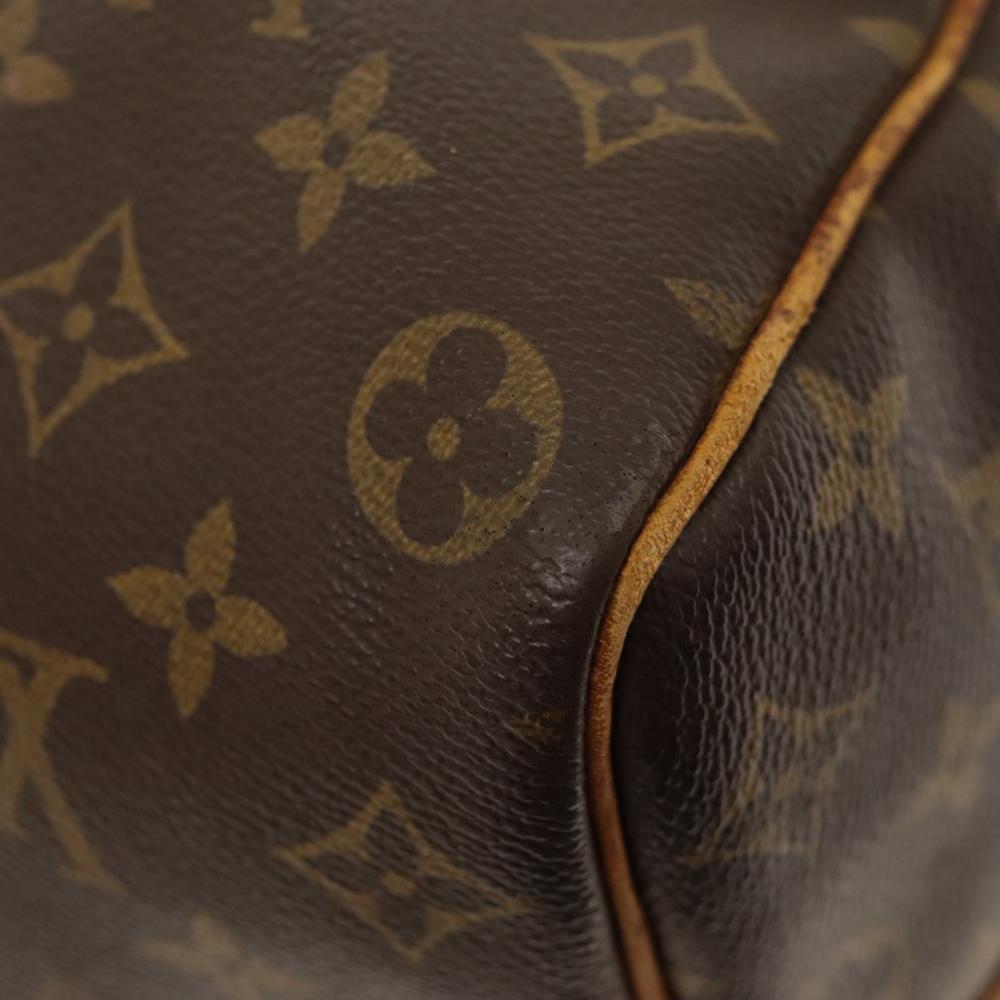 Brown Canvas Louis Vuitton Keepall