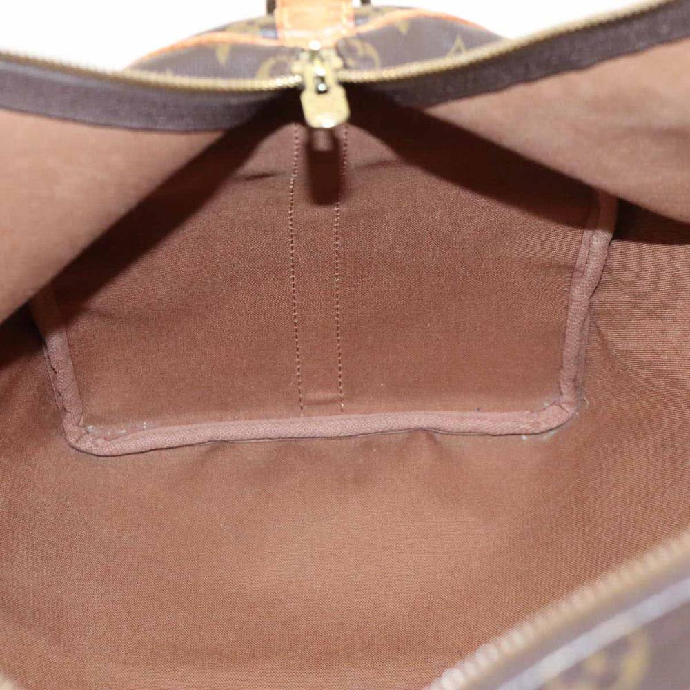 Brown Canvas Louis Vuitton Keepall
