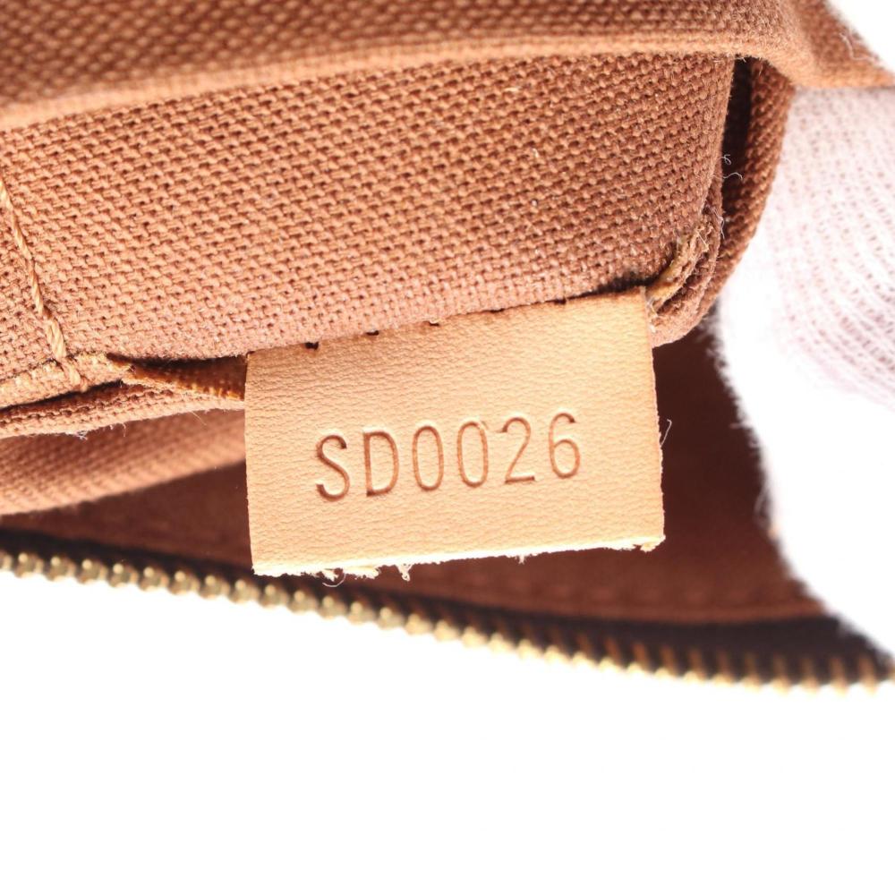 Brown Canvas Louis Vuitton Shoulder Bags