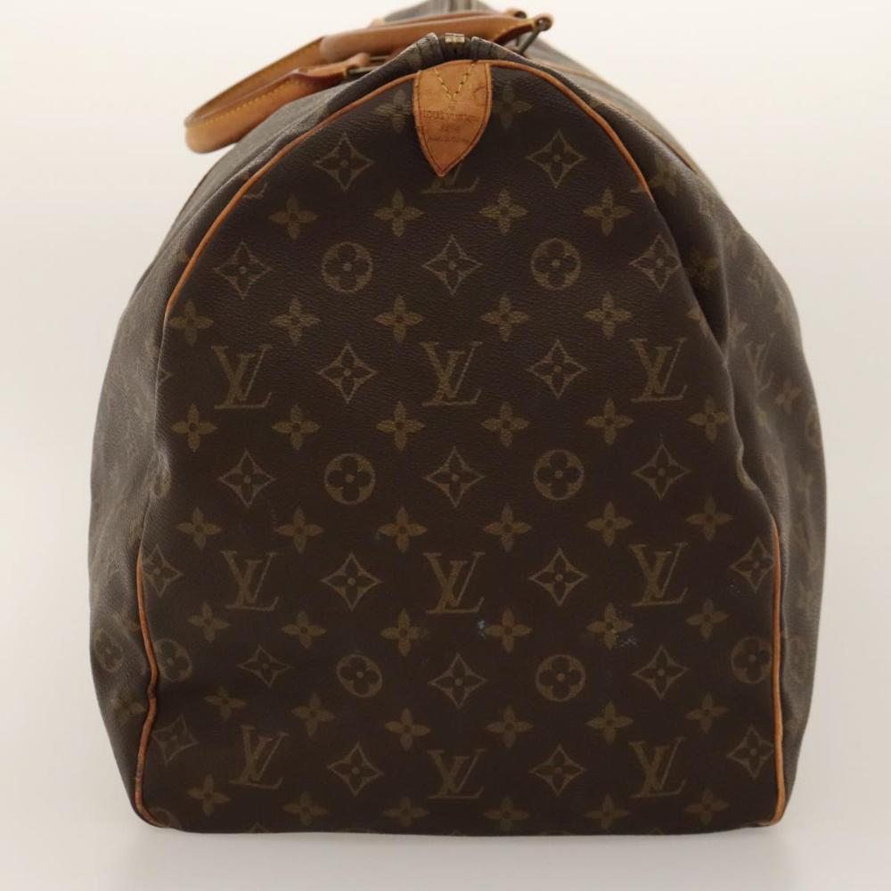 Brown Canvas Louis Vuitton Keepall