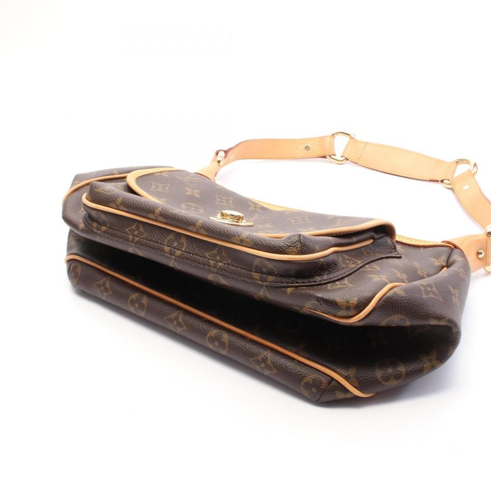 Brown Canvas Louis Vuitton Shoulder Bags