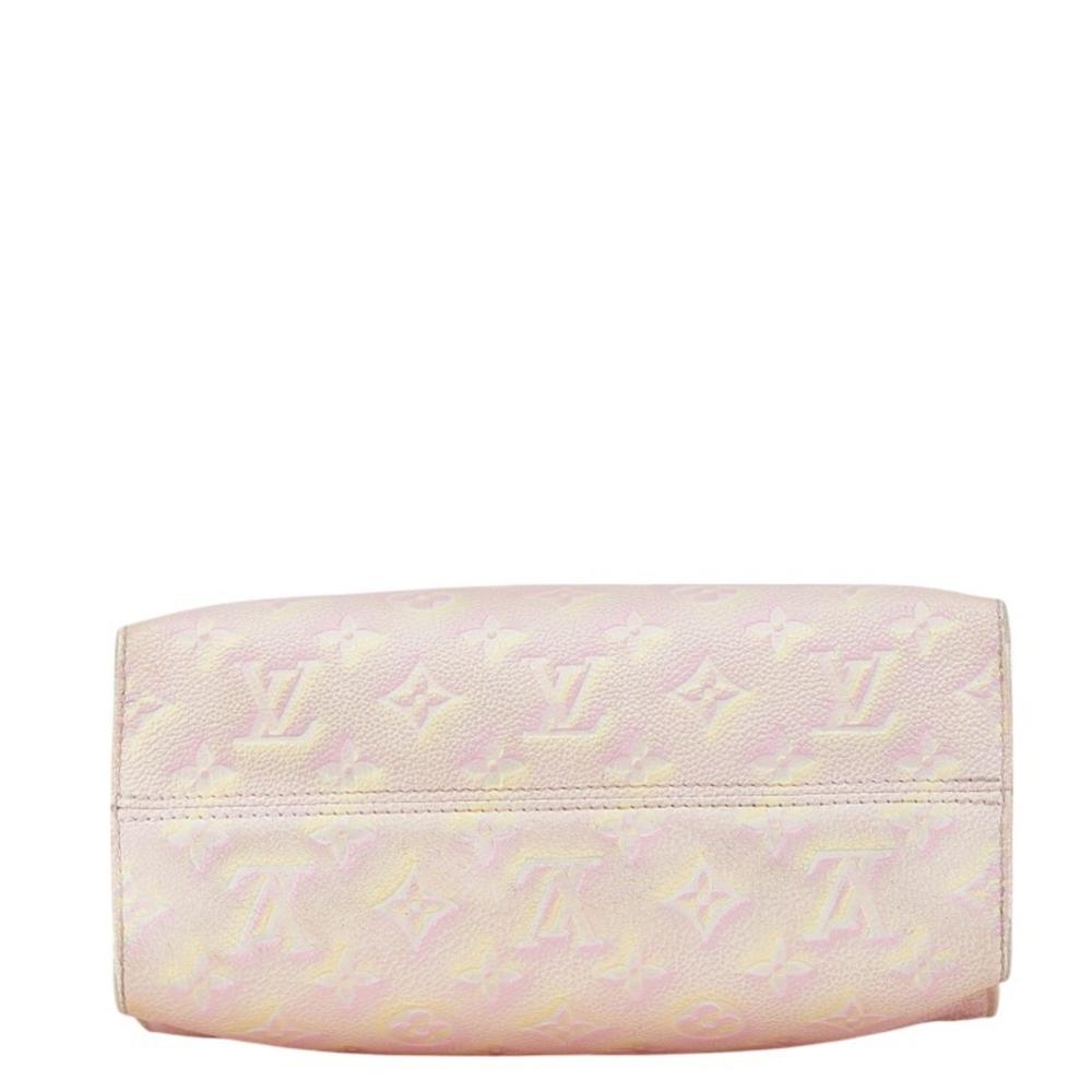 Pink Leather Louis Vuitton Handbag