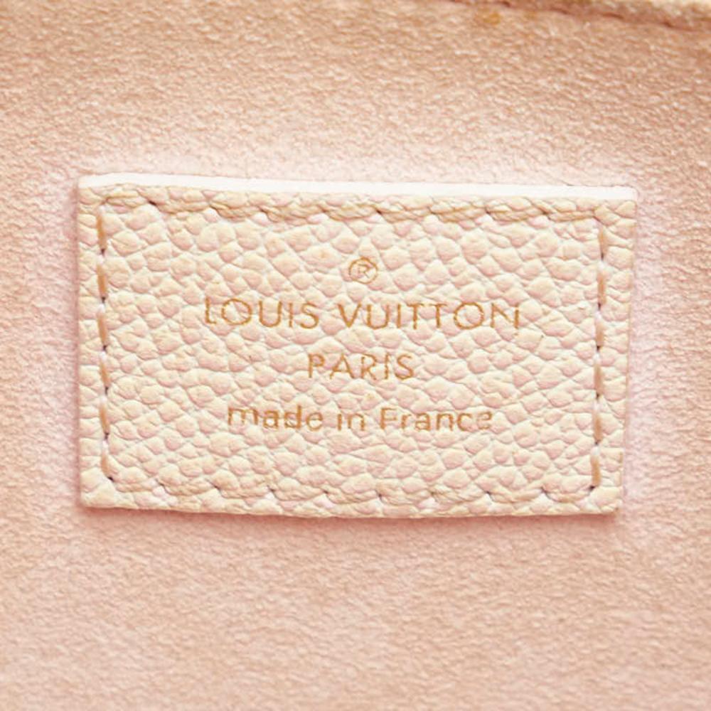Pink Leather Louis Vuitton Handbag
