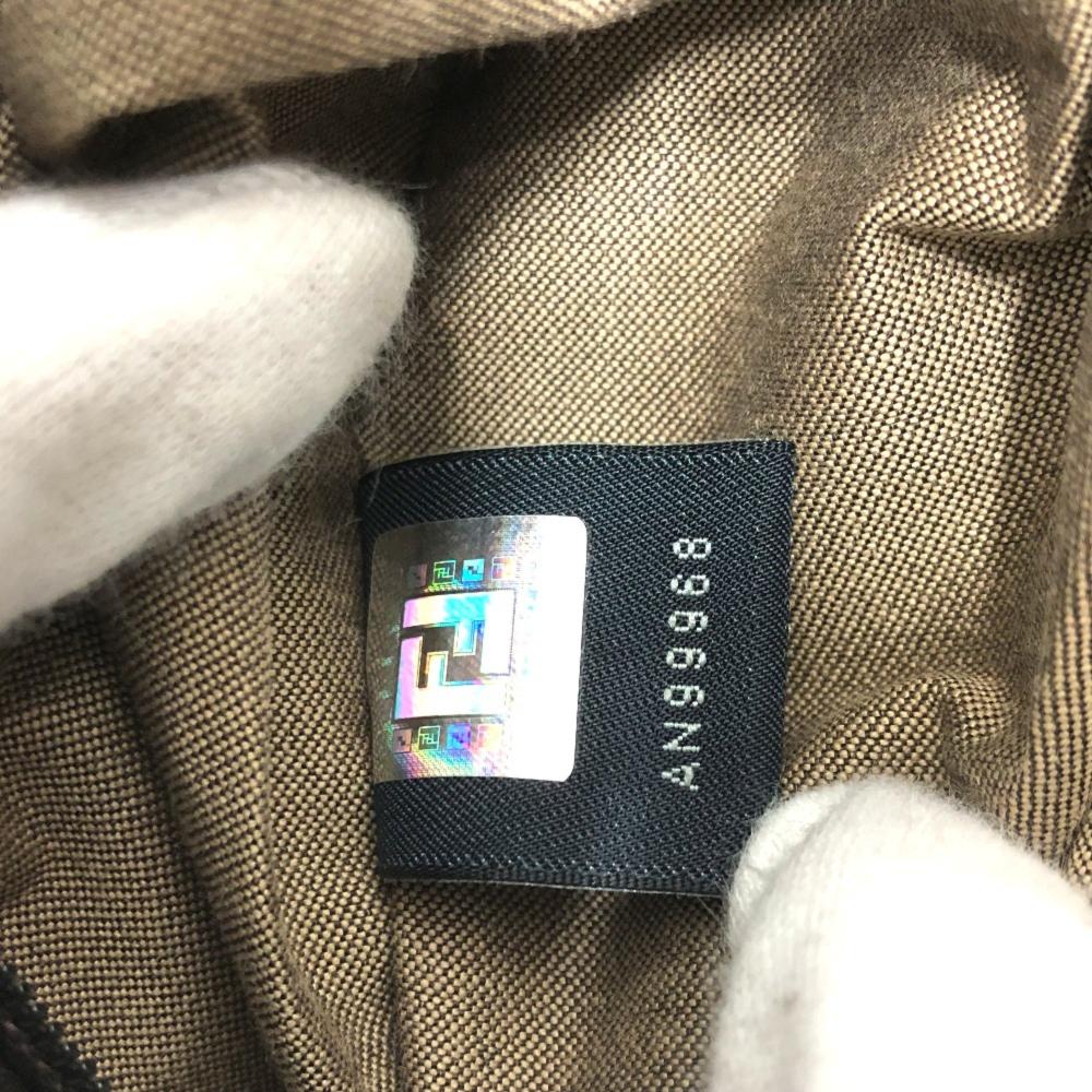 Beige Canvas Fendi Handbag