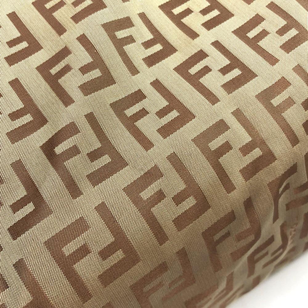 Beige Canvas Fendi Handbag
