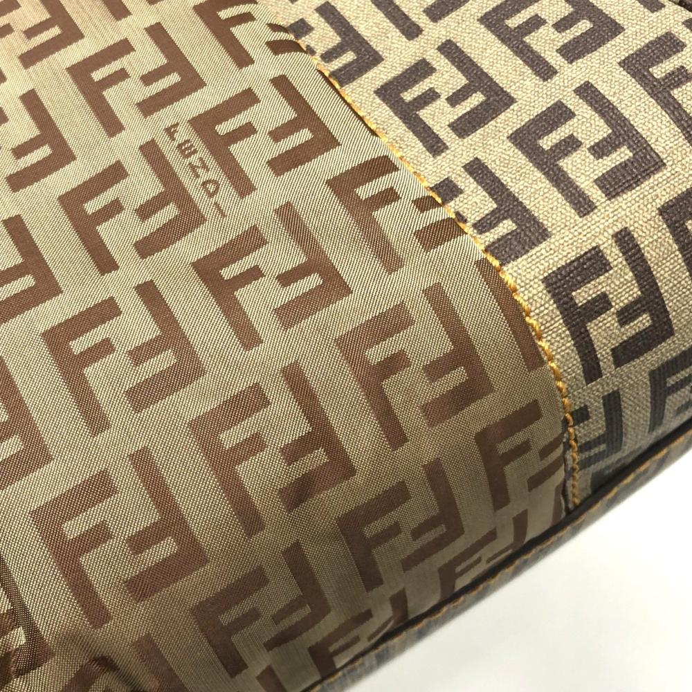 Beige Canvas Fendi Handbag