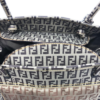 Beige Canvas Fendi Handbag