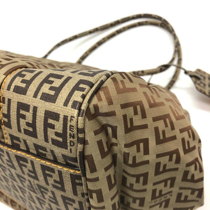 Beige Canvas Fendi Handbag