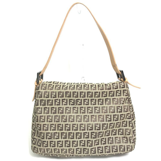 Beige Fabric Fendi Baguette