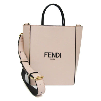 Beige Leather Fendi Baguette