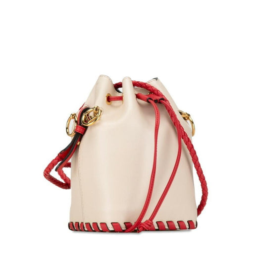 Beige Leather Fendi Mon Tresor