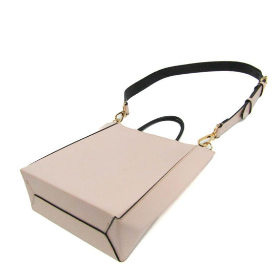 Beige Leather Fendi Handbag