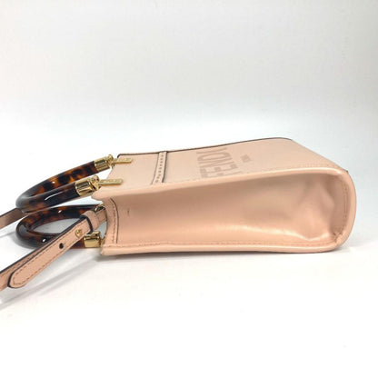 Beige Leather Fendi Baguette