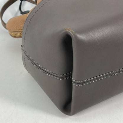 Beige Leather Fendi Shoulder Bag