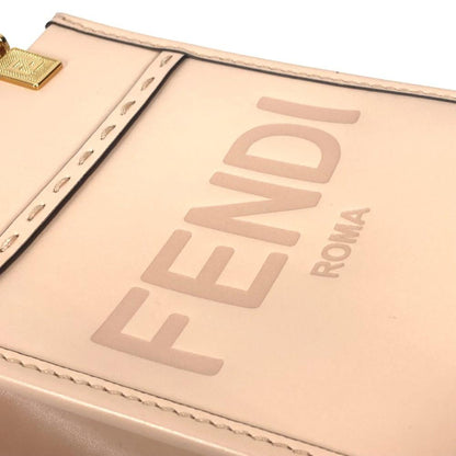 Beige Leather Fendi Baguette