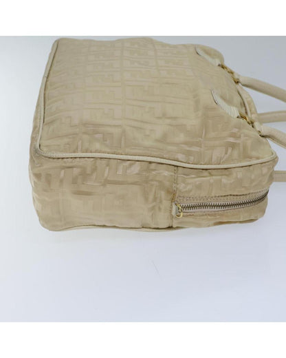 Beige Nylon Fendi Handbag