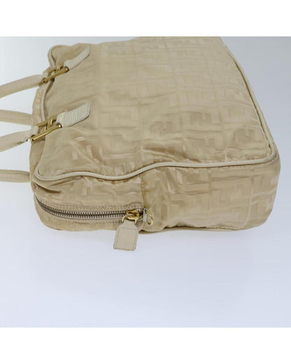 Beige Nylon Fendi Handbag
