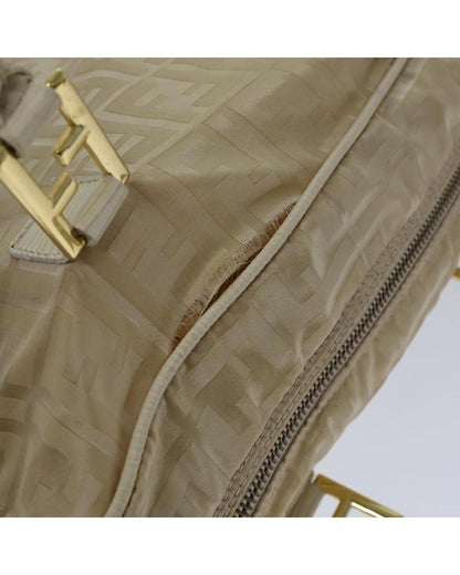Beige Nylon Fendi Handbag