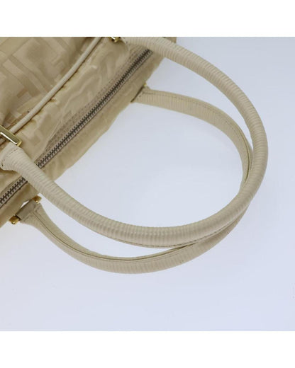 Beige Nylon Fendi Handbag