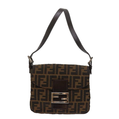Black Canvas Fendi Baguette